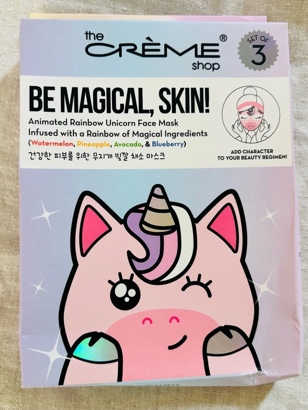 The Crème Shop NWT skincare bundle